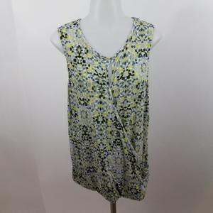 CAbi S tank 257 faux wrap sleeveless crossover‎ key